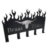 Lifespace "Braai Time" Braai 5 Hook Utility Rack Photo