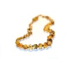 Baltic Amber Amber Teething Necklace- Green Photo