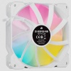 Corsair SP120 RGB ELITE Computer case Fan 12 cm White 1 pieces 120 mm 400 - 1500 RPM PWM Single Pack Photo