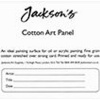 Jacksons Jackson's 3mm Cotton Art Board Canvas Panel Photo