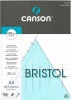 C Anson Canson Bristol Drawing Paper Pad A3 20s Hard White Extra Smooth Glued On Short Edge Photo