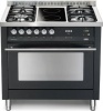 Lofra Professional 900 Gas/ Electric Oven with 4 Gas Burners 2 Ceran Electric Plates Photo