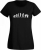 JuiceBubble Gamer Evolution Ladies Black T-Shirt Photo