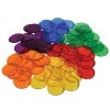 EDX Education Round Multi-Coloured Transparent Counters Photo