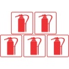 Generic Fire-Extinguisher Safety Sign Photo