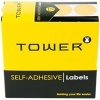 Tower Round Colour Code Label Rolls - Bulk Bundle Pack Photo