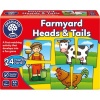 Orchard Toys Farmyard Heads and Tails Matching & Memory Game Photo