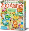 4M Industries 4M Mould and Paint Crafts - Zoo Animal Photo