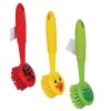 Duck Design Dish Brush Long Handle 3 Pack Photo