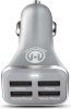 HyperGear 6.8Amp 4 x USB Car Charge Silver Photo