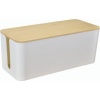 Haus Republik Cable Cord Concealing Box with Bamboo Lid Photo