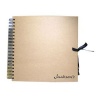 Seawhite 30x30 Brown Paper Display Book - 40 sheets - spiral pad Photo