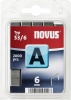 Novus LLC Novus A Typ 53/6 Staples pack 2000 staples Crown W: 11.3 mm wire W 0.75 mm Photo