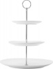 Maxwell Williams Maxwell & Williams White Basics Diamonds 3-Tier Cake Stand Photo