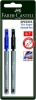 Faber Castell Faber-castell Ball Pen Speedx7 0.7mm Blister Of 1 Blue / 1 Red Photo