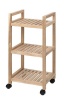 WENKO Acina 3-Tier Shelving Unit With Wheels Photo