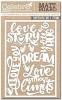 Celebr8 Love Story Matt Board Equi - Title & Words Photo