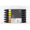 Winsor Newton Winsor & Newton Dual Tip Promarker - Yellow Tones Photo