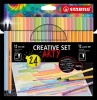 Stabilo Arty Pastel Creative Set - Fineliners and Fibre Tip Pens Photo