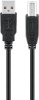 Goobay USB AB 300 HiSpeed Black 3m cable A B 2.0 Type 3 m Photo