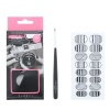 Lottie London Paint By Numbers Nail Art Stencils - Parallel Import Photo