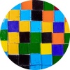 Dala Assorted Square Mosaic Tiles Photo