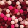 Dala 10mm Pompoms - Pink Assorted Photo