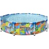 Bestway Steel Pro Frame Pool with Wild Print Photo