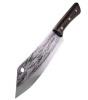 Lifespace 8" Chef Hammer Pattern Pointed Cleaver with Wenge Handle Photo