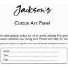 Jacksons Jackson's 3mm Cotton Art Board Canvas Panel Photo