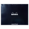 Rhodia No.38 Basics Dot Pad - Black Cover - 80 Sheets - 31.8x42cm Photo