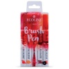 JAS English Talens Ecoline Watercolour Brush Pen Red Set Photo