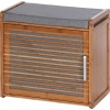 WENKO Shoe Cabinet - Grey - 50 X 45 X 33 Cm Photo