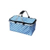 Ashcom Foldable Poppy Black/ White Polka Dots Insulated Picnic Basket - Red Photo