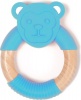 Bo Jungle Wood Teether Blue Monkey Photo