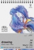 Winsor Newton Winsor & Newton Drawing - Cartridge Spiral Pad - 150gsm - Smooth - 25 Sheets - A5 Photo