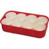 Trefoil 8 Pot Paint Tray Set Photo