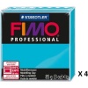 Fimo Professional Modelling Clay - Turquoise - Bulk pack Photo