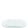 Leonardo Serving Plate Oval Transparent Glass Photo