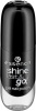 Essence Shine Last & Go! Gel Nail Polish 46 - Black Is Back Photo