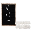 Letter Board Wooden Frame 2 Pack Photo