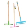 Classic Garden Kids Rake Metal 2 Pack Photo