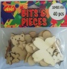 Dala Wooden Pieces - Assorted Jumbo Photo