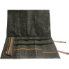 Lifespace Premium Leather & Waxed Canvas Utensil & Knife Roll Photo