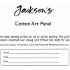 Jacksons Jackson's 3mm Cotton Art Board Canvas Panel Photo