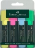 Faber Castell Faber-castell Textliner 48 Wallet Of 4 3 1 Pack Cardboard Photo