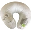 Snuggletime Plush Character Snuggle Pillow - White Bunny & Pink Carrot Photo