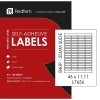 Redfern 84UPSlide Multi-Purpose Inkjet-Laser Labels - 35mm Slide 46x11.11 Photo