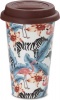 Delonghi Double Wall Ceramic Travel Mug - Animals Photo