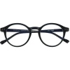 TrulyBlue Retro Matt Black Blue Light Blocking Glasses Photo